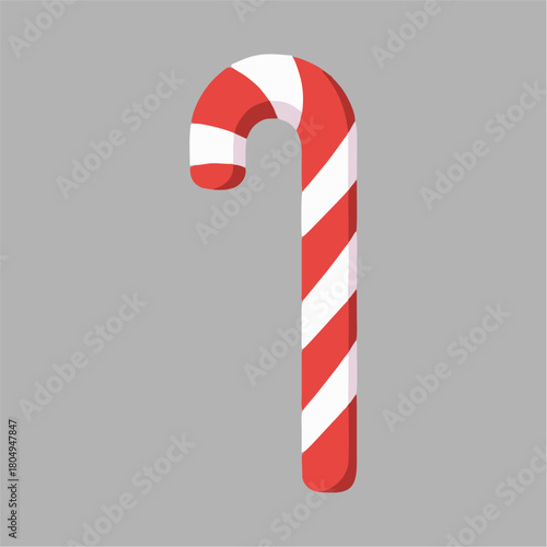 baston, caramelo, navida, baston, baston navideño, vector, símbolo, decoraciones, ilustración, bombones, designio, icono, rayado, color, alimento, celebraciones, vacaciones, azucarar, figura, bandera