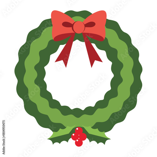 corona, corona navideña, navida, decoraciones, vacaciones, arco, vector, ilustración, cardar, marco, celebraciones, regalo, acebo, cinta, de invierno, designio, bailes, flor, arcen, bienvenida