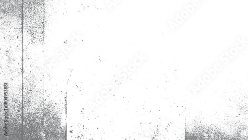 Abstract distressed texture overlay with scratched grunge effect for modern background design. Grainy dust grunge texture vector for creative distressed backdrop and graphic use. 