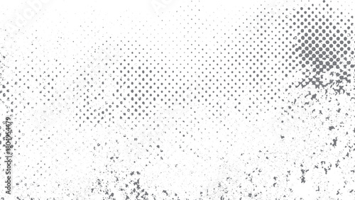 The monochrome texture is old. Vintage worn pattern. grunge halftone vector print background. 