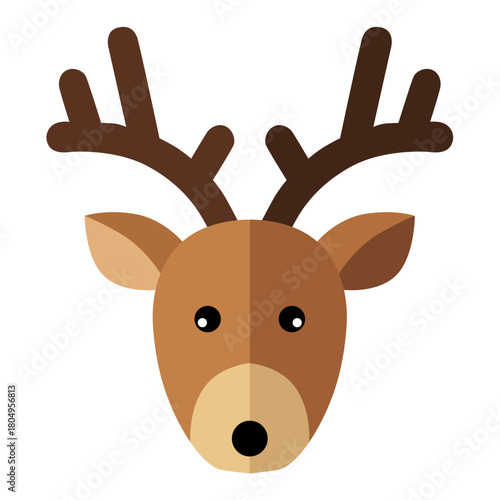 reno, navidad, santa, ciervo, animal, caribú, vector, ilustración, inhospitalario, navida, dibujos animados, asta, mamífero, silueta, naturaleza, fauna, administrar, cuca, cervus canadensis, café