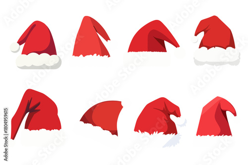 papá noel, gorros, navida, chapas, vacaciones, de invierno, celebraciones, pelaje, aislada, ciclos, rojo, indumentaria, objeto, decoraciones, símbolo, disfraces, diciembre, nuevas, regalo, estacional