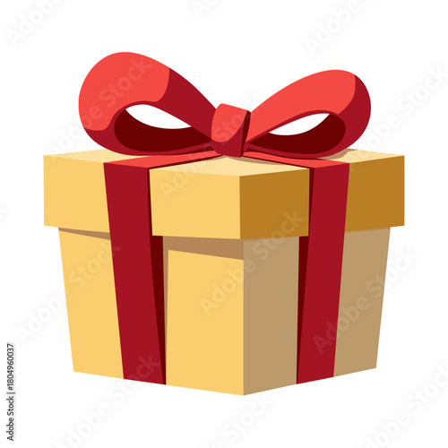 navidad, regalo, box, navida, caja, caja de regalo,  cumpleaños, cinta, actualidad, arco, celebraciones, vacaciones, imprevisto, aniversario, 3d, embalaje, decoraciones, aislada, rojo, valentín