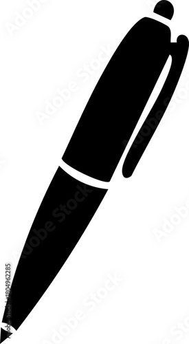 Pen Icon . classic hand writing tool for calligraphy. Copywriting Related Vector, pen logo silhouette vector design template premium, sign up icon. Vector illustration !