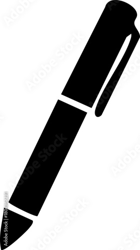 Pen Icon . classic hand writing tool for calligraphy. Copywriting Related Vector, pen logo silhouette vector design template premium, sign up icon. Vector illustration !