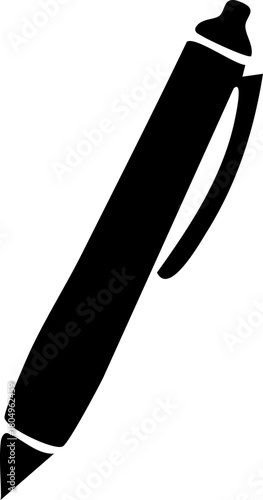 Pen Icon . classic hand writing tool for calligraphy. Copywriting Related Vector, pen logo silhouette vector design template premium, sign up icon. Vector illustration !