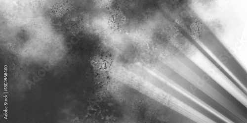 Abstract gray and white paint watercolor, abstract powder splatted background. Abstract grunge grey shades watercolor background, gray and white grunge background texture.