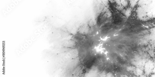 abstract black and white paint watercolor, abstract powder splatted background. Abstract grunge grey shades watercolor background, black and white grunge background texture.