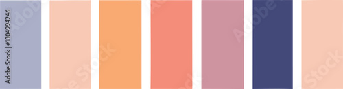 Abstract watercolor palette swatches vector illustration scalable eps graphic design elements