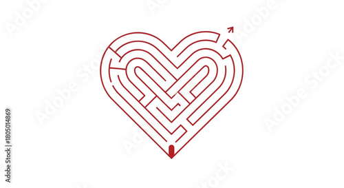 Navigating the intricate maze of love from the start to a successful outcome