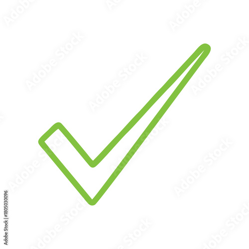 Vector illustration of a certain green