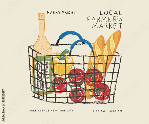 Local farmer market. Vegetable set design. Fresh vegan food. Vegetable love club. Organic vegetable farm.