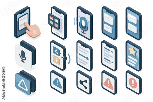 Mic favorites vector ai share speech playback button permission icon translator to