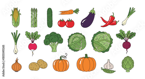 A vibrant assortment of fresh and healthy vegetables ready to be prepared for delicious meals.