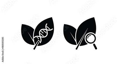 Genetic research and plant life a visual exploration of biology