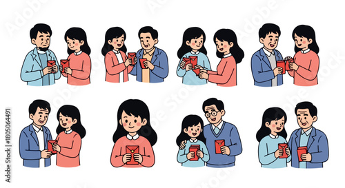 Generational gifting with red envelopes