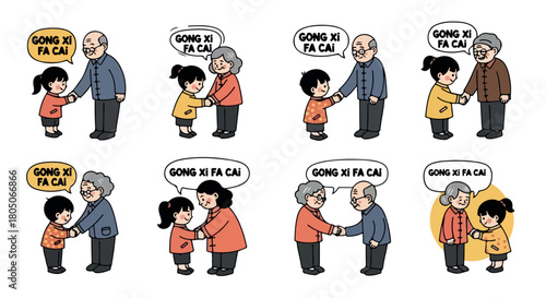 Generational bonding moments with family members