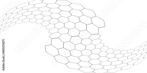 Black and white fishing net or soccer net. eps 10.