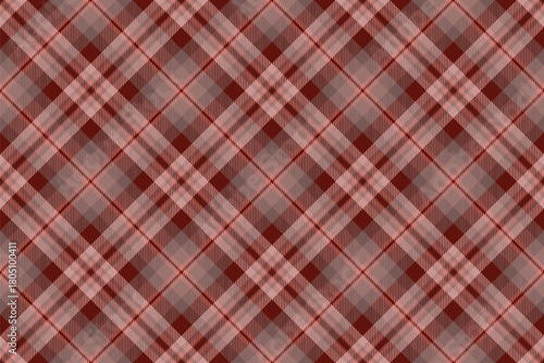 Choose fabric texture pattern, packaging background textile vector. Primary plaid seamless check tartan in pastel and red colors.