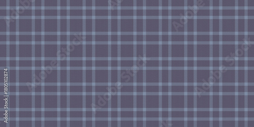 Outside textile tartan plaid, clan fabric seamless texture. Plain background pattern vector check in pastel and slate gray colors.