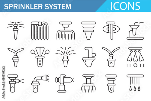 Fire Alarm and Water Distribution System Line Artwork