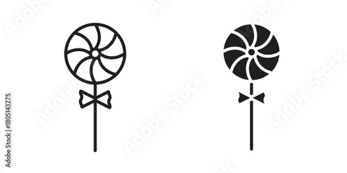 Candy icon concept vector illustration. logotype icon designs