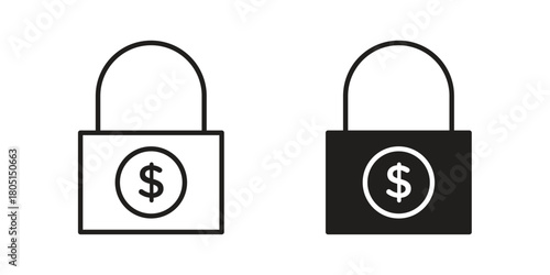 Fixed price icon concept vector illustration. logotype icon designs
