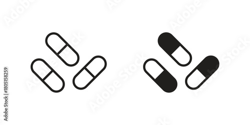 Medicine icon concept vector illustration. logotype icon designs