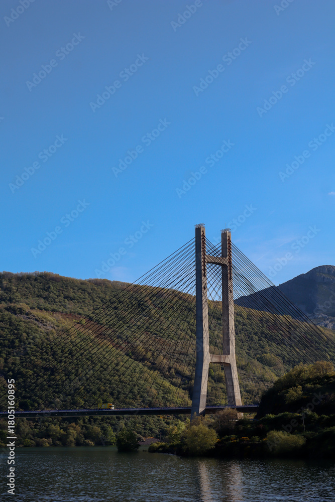 Fototapeta premium modern bridge