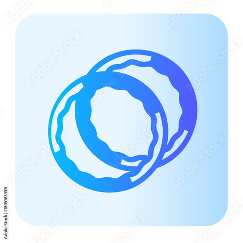 hoops gradient icon