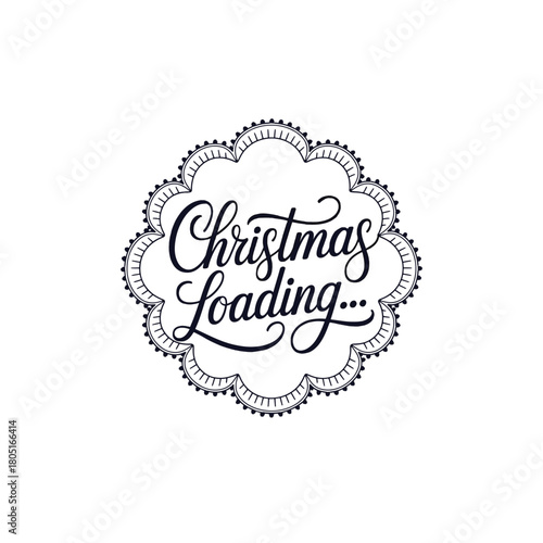 Classic Holiday Card Design with Chritsmas Greetings and Holly Ornaments

