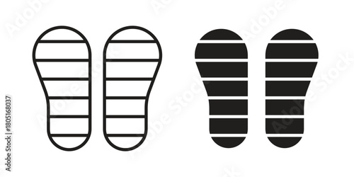 Soles icon concept vector illustration. logotype icon designs