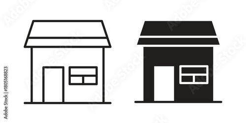 Store icon concept vector illustration. logotype icon designs
