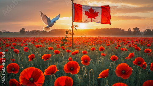 AI-generated image of Celebrating Remembrance Day