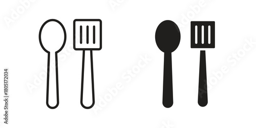 Utensils icon concept vector illustration. logotype icon designs