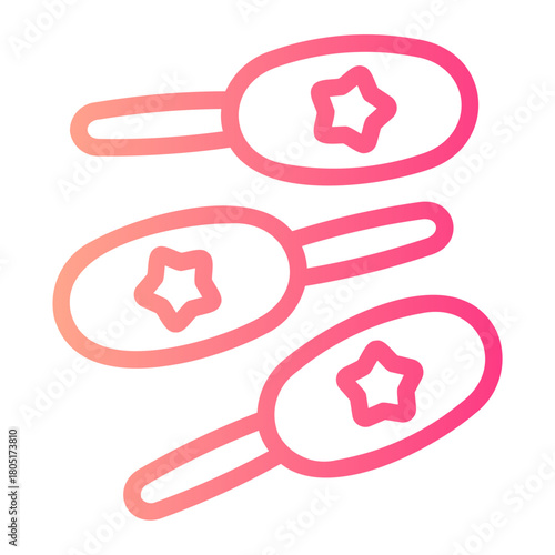 juggling gradient icon