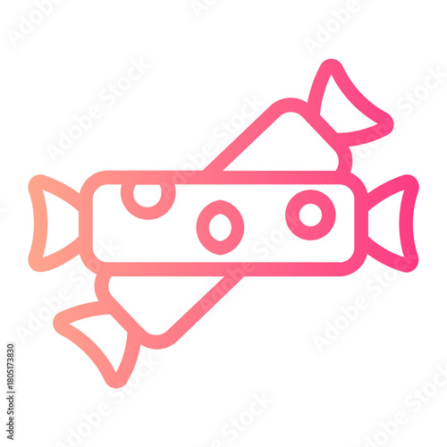 candy gradient icon