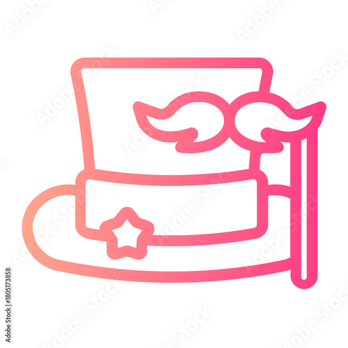 costume gradient icon