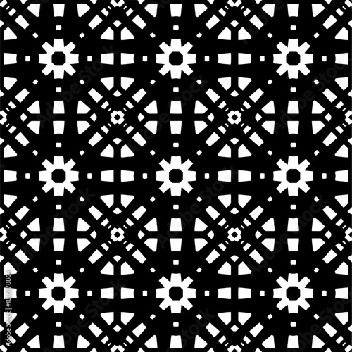  Abstract texture for fabric print, clotht,card, table cloth,tapestry, furniture, banner, cover, invitation, decoration, wrapping.Seamless repeating pattern. Black and white color.