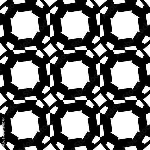  Abstract texture for fabric print, clotht,card, table cloth,tapestry, furniture, banner, cover, invitation, decoration, wrapping.Seamless repeating pattern. Black and white color.