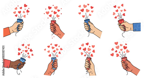 Hands holding soil for gardening and agriculture