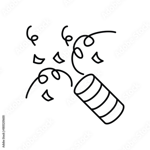 Fireworks icon clean and modern vector illustration