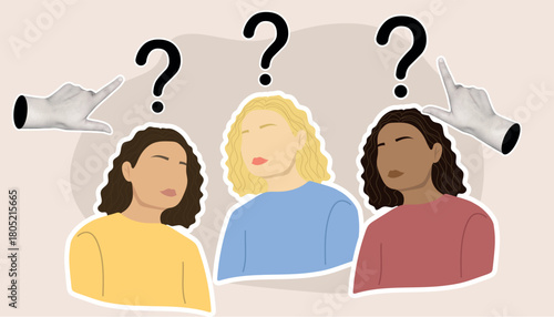 question mark. question. ask. collage with a question mark. ask something. unclear question. doodle style. clarification. answers to questions. vector. people. human hand.