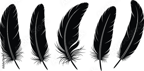 Seamless pattern with black bows vector graphic design for gift wrapping and decoration projects