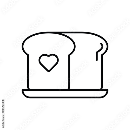 Breakfast Food vector icon