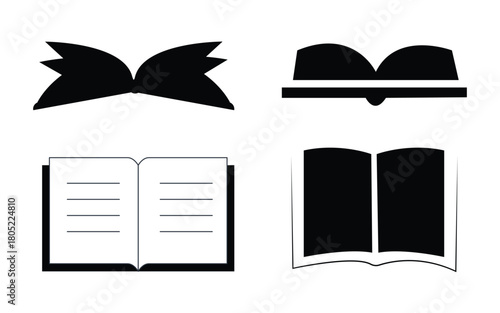 Some book vector set design