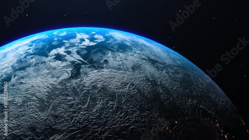 earth in space