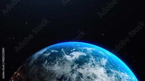 earth in space