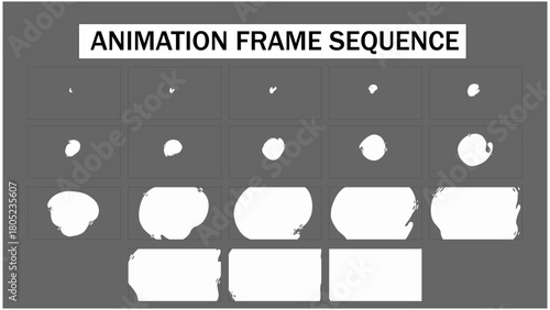 Liquid Hand-Drawn Transition | Frame by Frame Animation Vector Sequence	
