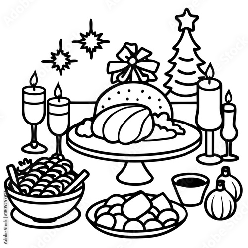 Festive Holiday Feast (